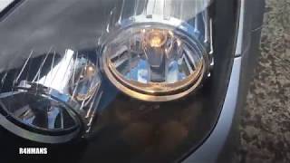 How To Change Headlight Bulb On Astra H [upl. by Erdnoid297]