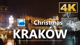 Kraków  Christmas Markets Poland ► Travel Video 4K ► Travel in Poland TouchChristmas [upl. by Grantham630]