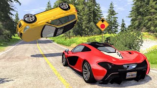 Loss of Control Crashes 32 – BeamNG Drive  CrashBoomPunk [upl. by Atalee846]