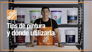 Tips de pintura y dónde utilizarla  Pintura  The Home Depot Mx [upl. by Phedra]