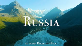 Russia 4K  Scenic Relaxation Film with Calming Music [upl. by Herculie985]