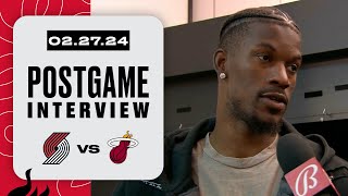 Postgame Interview Duncan Robinson Terry Rozier III Jimmy Butler Erik Spoelstra [upl. by Cleo]