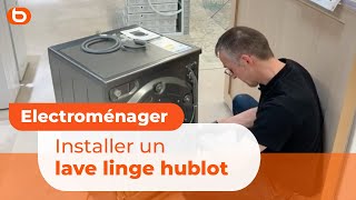 Comment installer et brancher un lave linge hublot  I Boulanger [upl. by Katusha640]