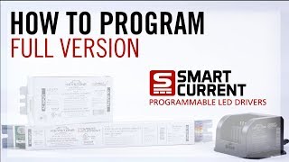 Programmable LED Drivers How to Program Full Version [upl. by Eidas]