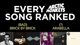 Every Arctic Monkeys Song Ranked WORST to BEST [upl. by Ocirled694]