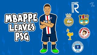 Which club would Mbappe LEAVE PSG for ► Onefootball x 442oons [upl. by Stormy446]