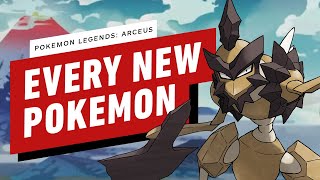 Pokemon Legends Arceus  All New Pokemon [upl. by Eolande]