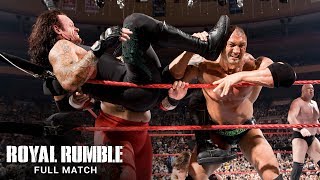 FULL MATCH  2008 Royal Rumble Match Royal Rumble 2008 [upl. by Philippe671]