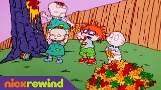 The Babies Release the Leaves  Rugrats  Nicktoons [upl. by Fayth426]