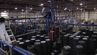 ASRS Tire Gantry Demonstration [upl. by Ariel]