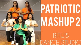 BEST PATRIOTIC DANCE ONE INDIA MASH UP 2 26 JANUARY RITUS DANCE STUDIO15 AUGUST DESHBHAKTI [upl. by Llij]