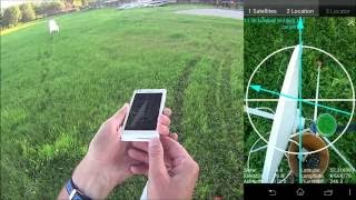 Satellite Locator with GPS locations from the phone [upl. by Nellaf]