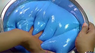 El SLIME GIGANTE más FACIL del MUNDO  PEGAMENTO con borax [upl. by Linneman712]