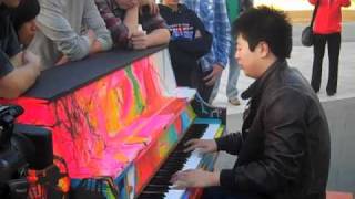 Lang Lang gives impromptu performance for students before Pacific Symphony concert [upl. by Tirrag412]