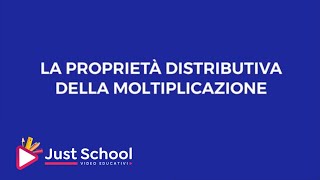 La proprietà distributiva della moltiplicazione [upl. by Akit807]