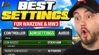 WARZONE Best Settings for SEASON 5 Graphics Audio amp Controller Settings [upl. by Amaj830]