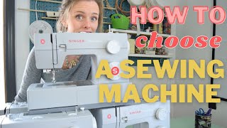 What Sewing Machine Should I Buy [upl. by Mickie167]