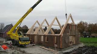 Hempcrete Panels in Action in Holland  built in 3 days  Dun Agro Hemp Group [upl. by Viviana]