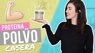 Proteína casera en polvo fácil y saludable  Combina superalimentos [upl. by Farhi]