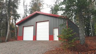 38 x 42 Workshop  Garage  Mancave  Sandpoint Idaho [upl. by Aehtela278]