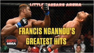 Francis Ngannou’s UFC knockout reel  ESPN MMA [upl. by Ahab]