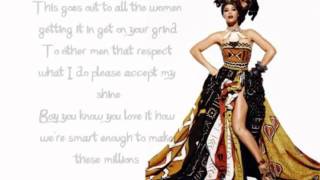 Beyonce  Girls Who Run The World  Lyrics [upl. by Ferdinanda]