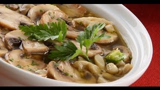 SOPA DE CHAMPIÑONES CON POLLO [upl. by Eidnahs365]