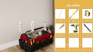 Comment installer un radiateur électrique horizontal Sauter [upl. by Mauricio]