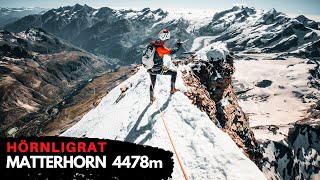 Matterhorn 4478m  HÖRNLIGRAT  In one day from valley to summit  FULL DOCUMENTARY 2020 ENG SUB [upl. by Airotel]