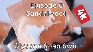 Making Soap Sandalwood Glycerin Soap [upl. by Auberon]