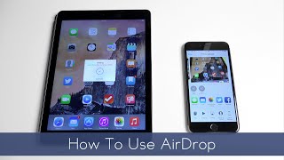 How to use AirDrop [upl. by Nessie]