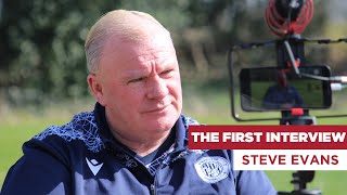 Steve Evans First Stevenage Interview [upl. by Eelyrehc275]