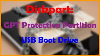 A Guide to Deleting a GPT Protective Partition and create a Bootable USB Drive with Diskpart [upl. by Acireit604]