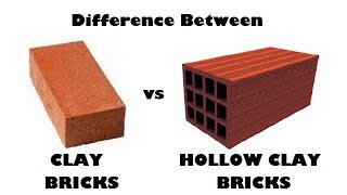 Solid Clay Bricks VS Hollow Clay Bricks [upl. by Drarig506]