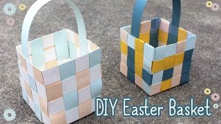 How To Make An Easter Basket 🐰 [upl. by Fisoi271]