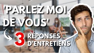 💼 Parlez Moi de Vous en Entretien  Comment Répondre  Étudiants amp Ingénieurs [upl. by Lora940]