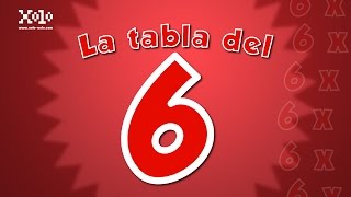 La tabla del 6  Videos Aprende [upl. by Joleen]