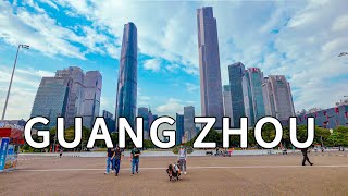 Guangzhou CBD4K｜Walking in Guangzhou Zhujiang New Town [upl. by Lleumas163]