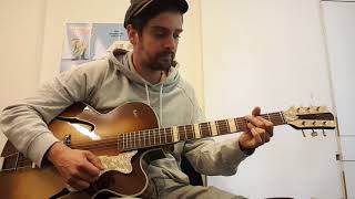 how to play gypsy jazz rhythm guitar [upl. by Yeaton]