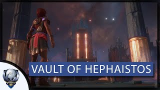 Vault of Hephaistos Walkthrough  Immortals Fenyx Rising PS5 [upl. by Ecirtak]