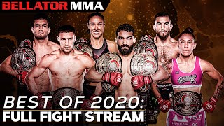 BEST OF 2020 FULL FIGHT STREAM  🥊 New Years Celebration 🎉  Bellator MMA [upl. by Neill]