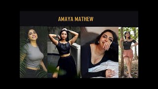 Ameya Mathew hot Photoshoot [upl. by Relyc855]