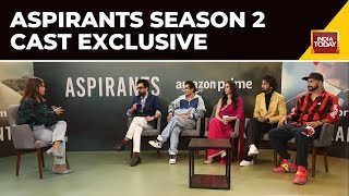 Aspirants Cast Exclusive Naveen Sunny Namita And Others On Season 2 [upl. by Nolyarg]