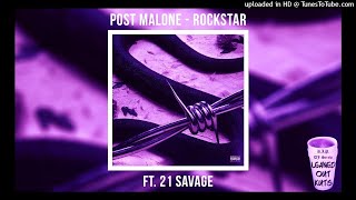 Post Malone x 21 Savage  rockstar SLOWED [upl. by Einhpad]