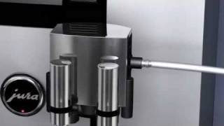 JURA  GIGA Automatic Milk Frother Maintenance [upl. by Aggy]