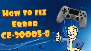 How To Fix PS4 Error CE300058 in 2020  Cannot Start The Application Easiest Way [upl. by Ojok333]