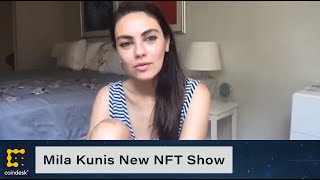 Mila Kunis on Launching Stoner Cats A New Animated NFT Show [upl. by Ennoitna21]