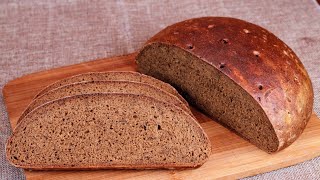 How to Make Belarusian Rye Bread  Perfect Eastern European Rye Boule Recipe [upl. by Seem790]