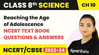 Class 8 Science Chapter 10  NCERT Text Book Questions and Answers  Reaching the Age of Adolescence [upl. by Liagiba]