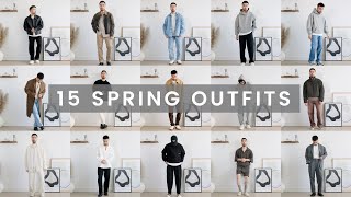 15 Spring Outfit Ideas [upl. by Kcirddot]